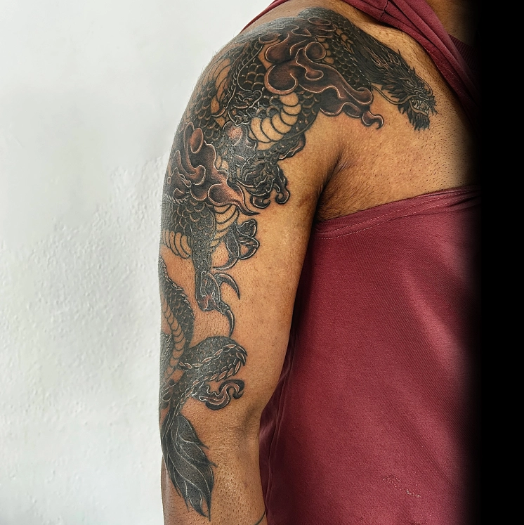 Lara Tattoo 14